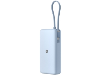 Изображение №6 | Внешний аккумулятор со встроенным кабелем Xiaomi 67W Power Bank (Integrated Cable), 20000 мАч (голубой)