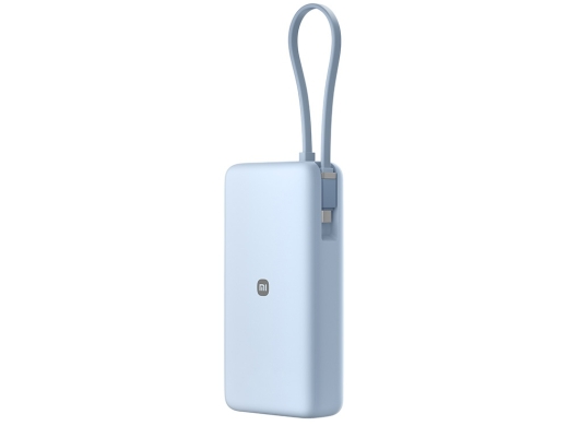 Изображение №6 | Внешний аккумулятор со встроенным кабелем Xiaomi 67W Power Bank (Integrated Cable), 20000 мАч (голубой)