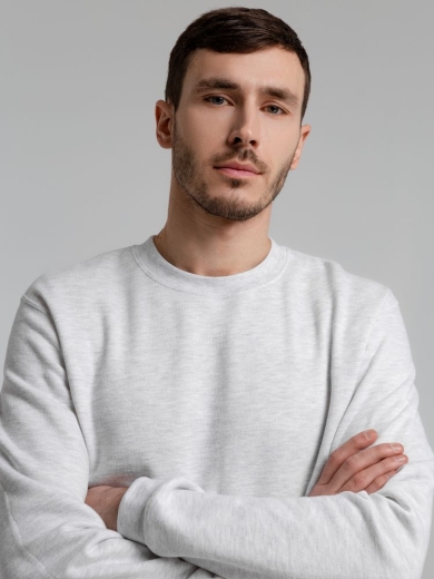 Изображение №7 | Толстовка Spider 260 светлый меланж, размер S