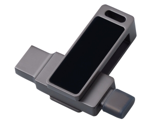 Изображение №2 | USB3.0/ Type-C флешка 2в1 на 64 ГБ «Спинлайт» с подсветкой (темно-серый)