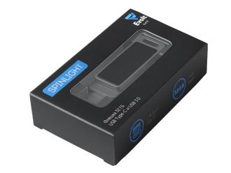 Изображение №9 | USB3.0/ Type-C флешка 2в1 на 64 ГБ «Спинлайт» с подсветкой (темно-серый)