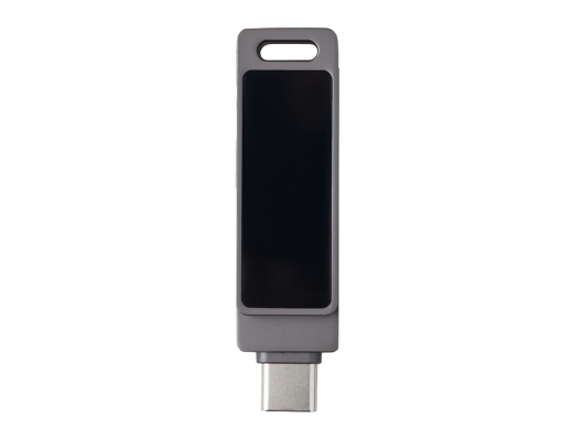 Изображение №6 | USB3.0/ Type-C флешка 2в1 на 64 ГБ «Спинлайт» с подсветкой (темно-серый)