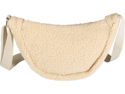 Изображение №2 | Сумка на пояс «Шерпа» из переработанной шерпы (бежевый)