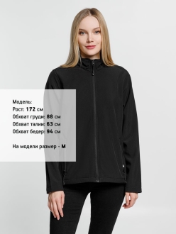 Изображение №4 | Куртка софтшелл женская Race Women черная, размер S