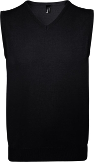 Изображение №1 | Жилет унисекс Gentlemen черный, размер XXs