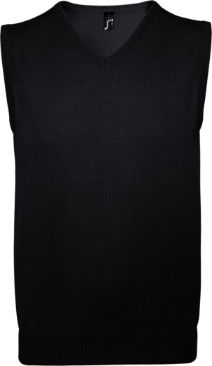 Изображение №1 | Жилет унисекс Gentlemen черный, размер XXs