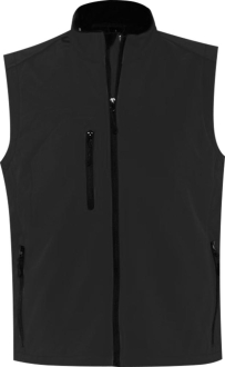 Изображение №1 | Жилет мужской софтшелл Rallye Men черный, размер S