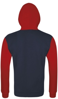 Изображение №2 | Толстовка на молнии Silver 280 темно-синяя с красным, размер XS