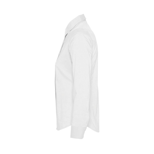 Изображение №3 | Рубашка женская с длинным рукавом Eden 140 белая, размер XS