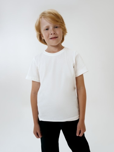 Изображение №7 | Футболка детская T-Bolka Kids, белая (теплый оттенок), 10 лет