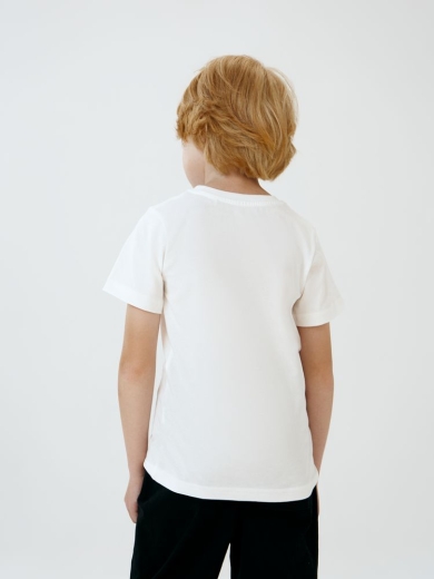 Изображение №8 | Футболка детская T-Bolka Kids, белая (теплый оттенок), 10 лет