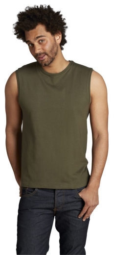 Изображение №3 | Футболка мужская без рукавов Jazzy 170 белая, размер XL