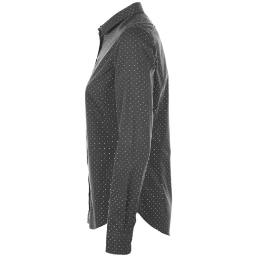 Изображение №3 | Рубашка женская Becker Women, темно-серая с белым, размер XS