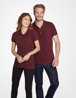 Изображение №6 | Рубашка поло мужская Brandy Men, темно-серая с белым, размер S