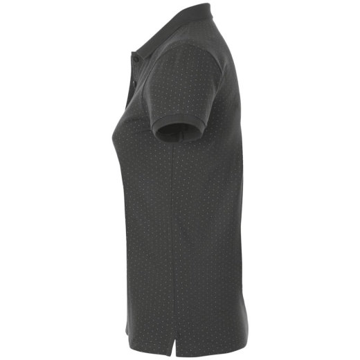 Изображение №3 | Рубашка поло женская Brandy Women темно-серый с белым, размер XS