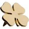Изображение №3 | Шильдик «Счастливый клевер», золотистый