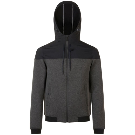 Изображение №1 | Куртка унисекс Voltage черный меланж/черный, размер S