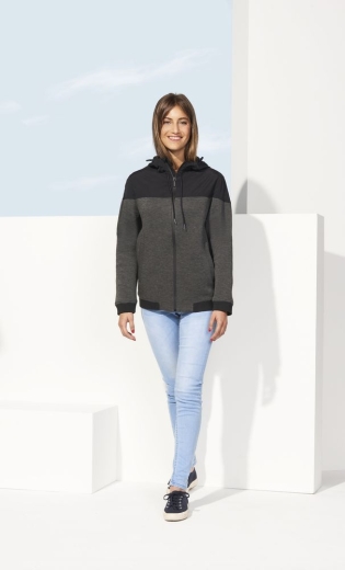 Изображение №5 | Куртка унисекс Voltage черный меланж/черный, размер S