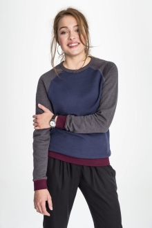 Изображение №5 | Толстовка унисекс Sandro светлый/темный меланж, размер XS