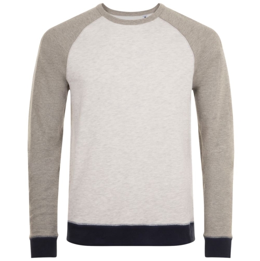 Изображение №1 | Толстовка унисекс Sandro светлый/темный меланж, размер XS