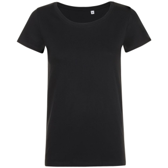 Изображение №1 | Футболка женская Mia черная, размер S