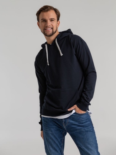 Изображение №5 | Толстовка с капюшоном Unit Kirenga темно-синяя, размер XS