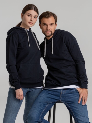 Изображение №9 | Толстовка с капюшоном Unit Kirenga темно-синяя, размер XS