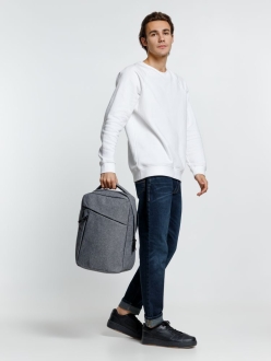 Изображение №12 | Рюкзак для ноутбука Onefold, серый