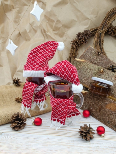 Изображение №3 | Шапочка на игрушку Dress Cup, красная