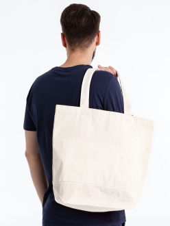 Изображение №6 | Холщовая сумка Shopaholic, неокрашенная