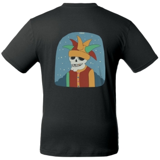 Изображение №4 | Футболка «Шут», черная, размер S