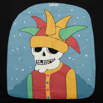 Изображение №7 | Футболка «Шут», черная, размер S