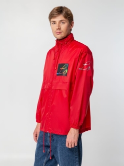 Изображение №6 | Ветровка из нейлона Surf 210, красная, размер XS