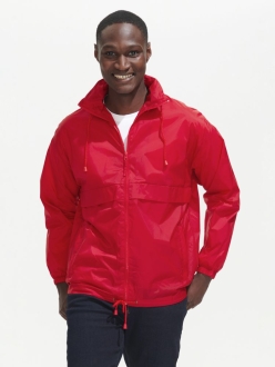 Изображение №8 | Ветровка из нейлона Surf 210, красная, размер XS