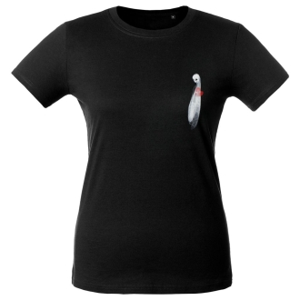 Изображение №2 | Футболка женская Ghost of Love, черная, размер S