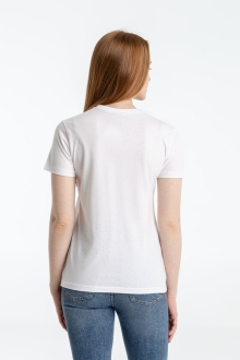 Изображение №4 | Футболка женская Bear, белая, размер S