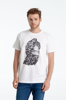 Изображение №1 | Футболка Tattoo, белая, размер S