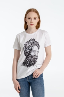 Изображение №6 | Футболка Tattoo, белая, размер S