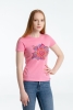Изображение №5 | Футболка женская «Узор», розовая, размер S