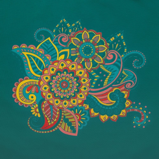 Изображение №4 | Футболка «Узор», зеленая, размер S