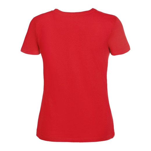 Изображение №2 | Футболка женская Carmen and Carwoman, красная, размер S