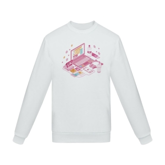 Изображение №2 | Толстовка «Осака. Юке», белая, размер S