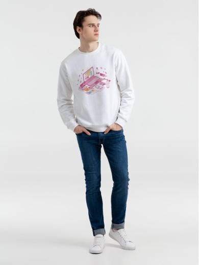 Изображение №3 | Толстовка «Осака. Юке», белая, размер S