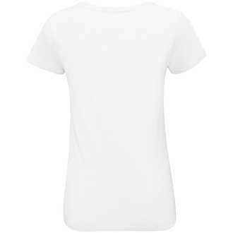 Изображение №3 | Футболка женская «Преступлю и накажу», белая, размер S