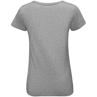 Изображение №2 | Футболка женская «Серые будни», серый меланж, размер S