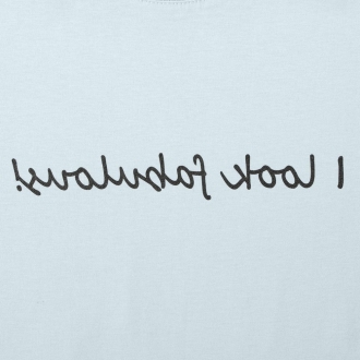 Изображение №3 | Футболка женская I Look Fabulous, голубая, размер S