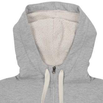 Изображение №5 | Толстовка на молнии Kulonga Sherpa, серый меланж, размер M
