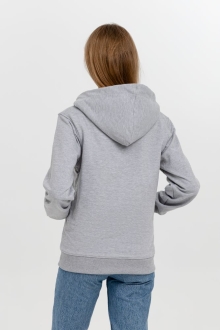Изображение №6 | Толстовка на молнии Kulonga Sherpa, серый меланж, размер M