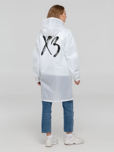 Изображение №1 | Дождевик «ХЗ», белый, размер XL