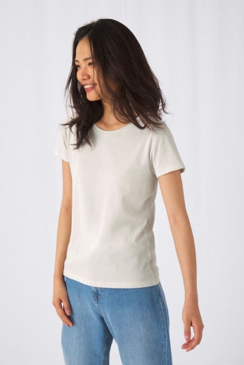 Изображение №4 | Футболка женская E150 Inspire (Organic), белая, размер S